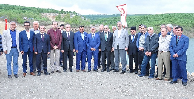 KALECİKKAYA SULAMA GÖLETİ TAMAMLANDI