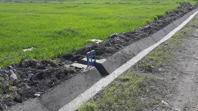SULAMA KANALI YAPIMI TAMAMLANDI