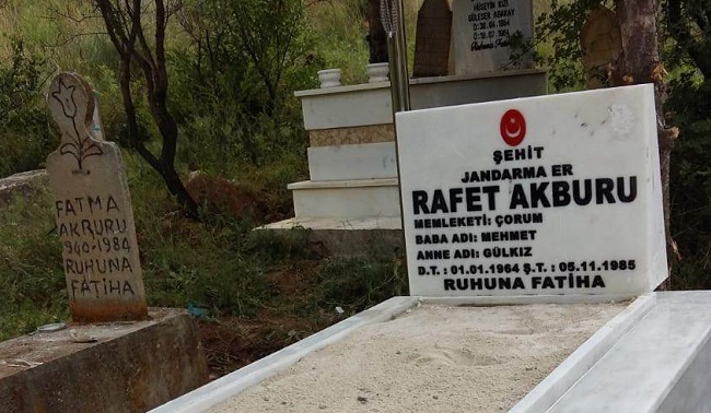 ŞEHİT MEZARLARI YENİLENİYOR