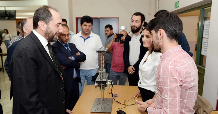 HİTİT ÖĞRENCİLERİ PROJELERİNİ SERGİLEDİ