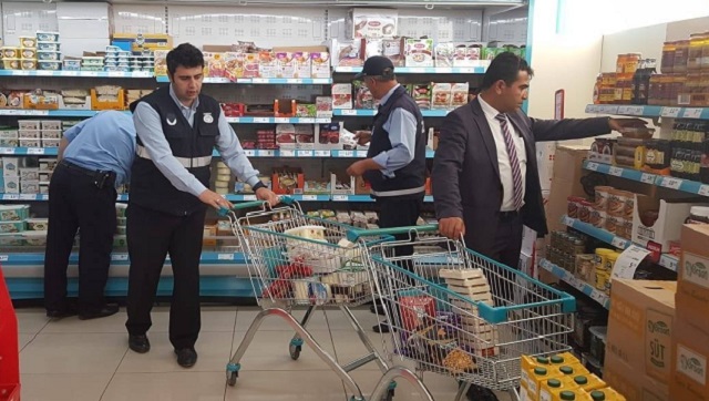 MARKET VE BAKKALLAR DENETLENDİ