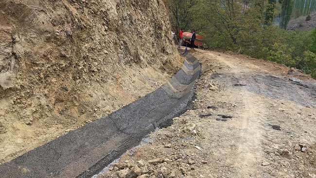 YERÜSTÜ SULAMA TESİSİ TAMAMLANDI