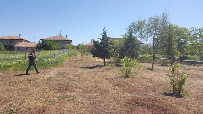 JANDARMA HUZUR İÇİN SAHAYA ÇIKTI
