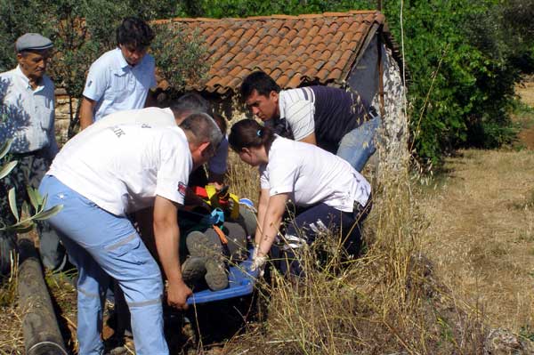 ELEKTRİK DİREĞİNDEN DÜŞTÜ