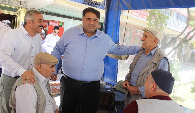 KAYA VATANDAŞLARIN DERDİNİ DİNLEDİ