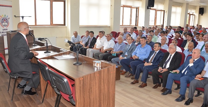OKUL MÜDÜRLERİYLE YIL SONU TOPLANTISI
