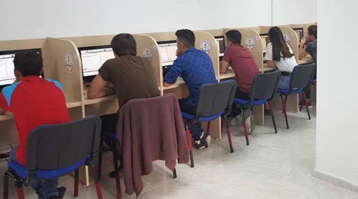 ÇORUM’DA E-SINAV UYGULAMASINA GEÇTİ