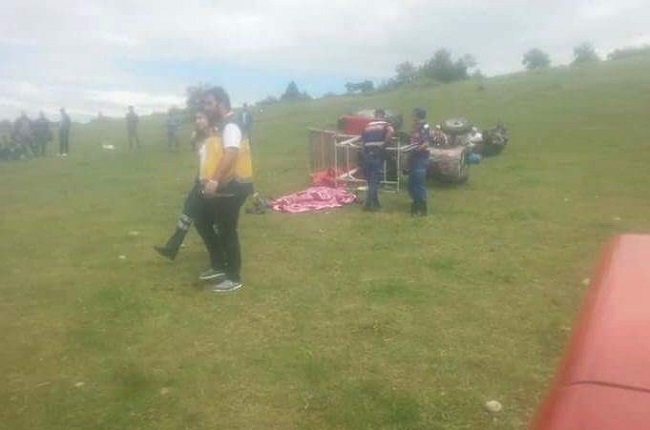TRAKTÖR KAZASINDA CAN VERDİ