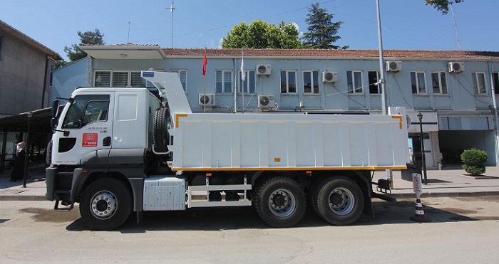 OSMANCIK BELEDİYESİNE HİBE KAMYON