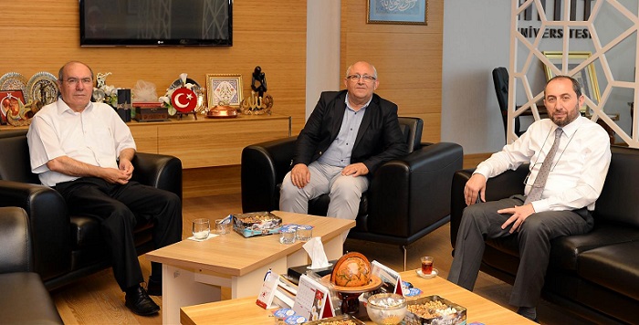 ÇEKVA’DAN REKTÖR ALKAN’A ZİYARET