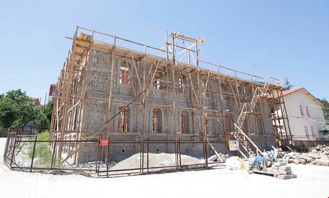 REDİF KIŞLASI RESTORASYONU DEVAM EDİYOR