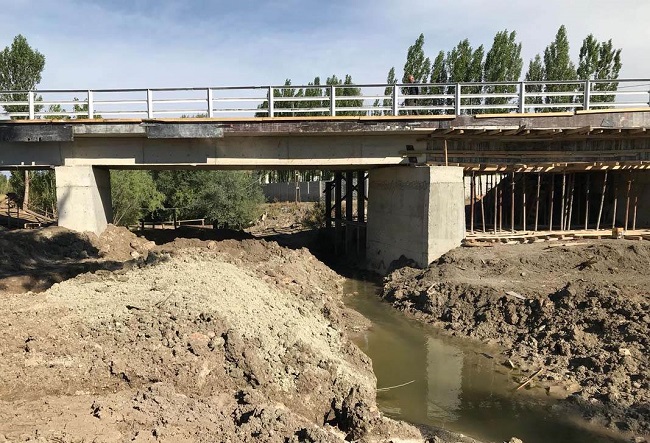 İLAVE KÖPRÜ YAPIMI TAMAMLANDI