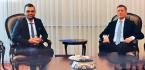 MİLLİ EĞİTİM BAKANINI ZİYARET ETTİ