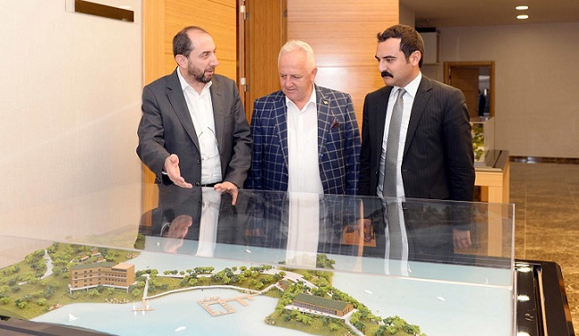 REKTÖR’E OĞUZ ADA PROJESİ TEŞEKKÜRÜ