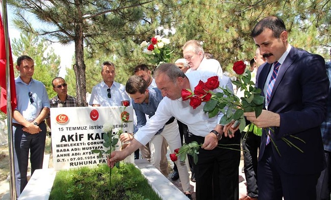 AKİF KAPAKLI DUALARLA ANILDI