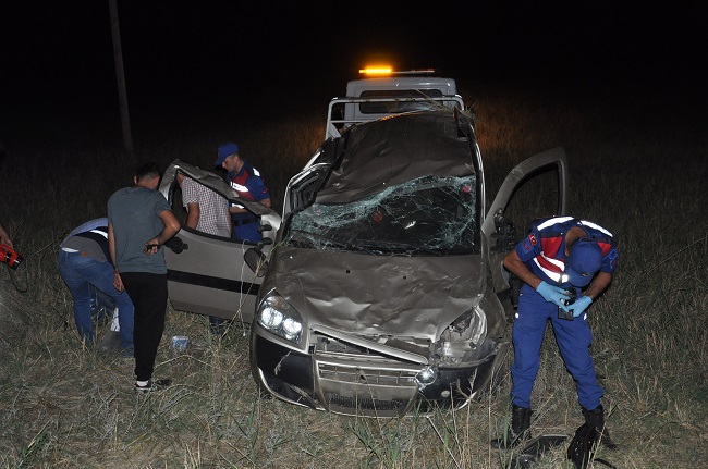 ÇORUM’DA ÜZÜCÜ TRAFİK KAZASI