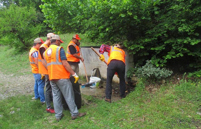 MESİRE ALANLARINDA ÇEVRE TEMİZLİĞİ