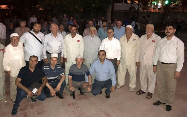 KARGILI HACI ADAYLARI UĞURLANDI