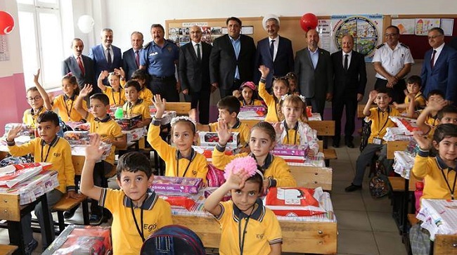 ÇORUM’DA OKUL HEYECANI BAŞLADI