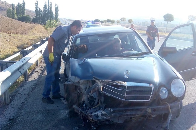 TRAFİK KAZASINDA 7 KİŞİ YARALANDI