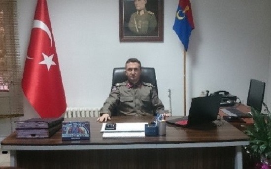 ÇORUM JANDARMA KOMUTANI OLDU