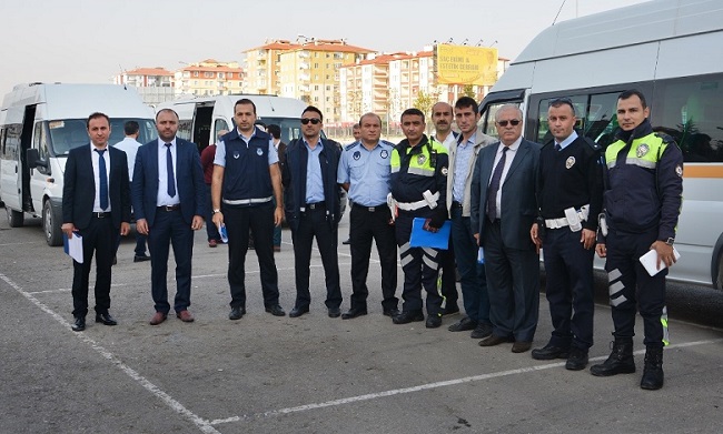 SERVİSLER GENEL DENETİMDEN GEÇTİ