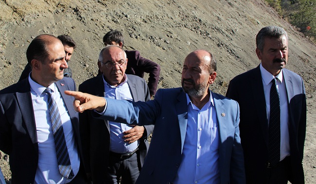 İSKİLİP YOLUNDA İNCELEMELERDE BULUNDULAR