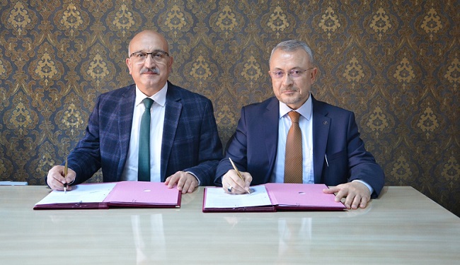 ORTAK PROJENİN PROTOKOLÜ İMZALANDI