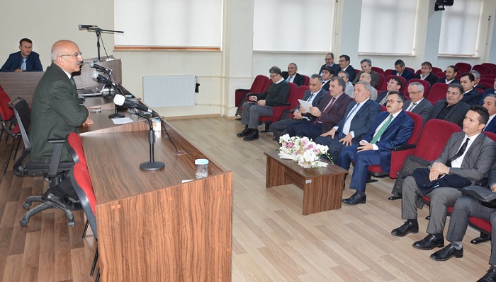 LİSE MÜDÜRLERİ İLE DEĞERLENDİRME TOPLANTISI