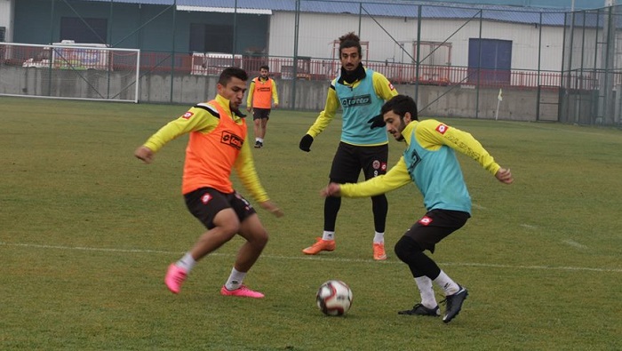 BELEDİYESPOR TAKTİK ÇALIŞMASI YAPTI