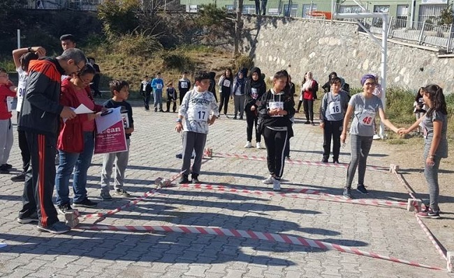 BAYAT’TA İLK KEZ ORYANTİRİNG YARIŞI YAPILDI