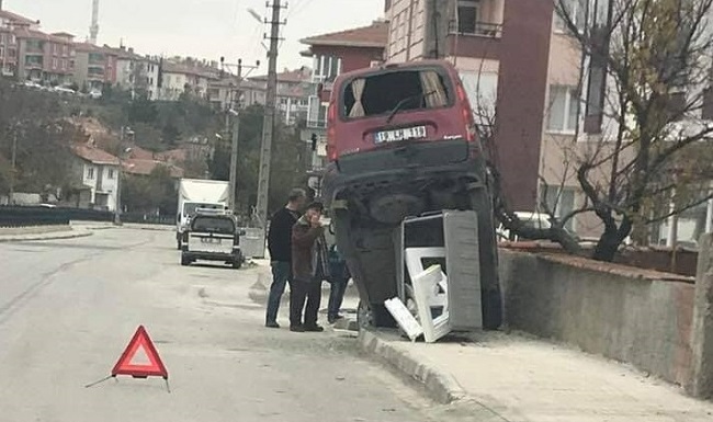 ÇORUM BÖYLE BİR KAZA GÖRMEDİ