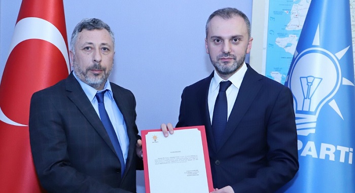 DODURGA’DA İLÇE BAŞKANI KAPLAN OLDU