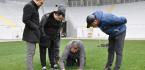 STATLARIN ÇİMLERİ VE ZEMİNİ İNCELENDİ