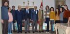 EĞİTİM ÇALIŞMALARI HAKKINDA GÖRÜŞTÜLER