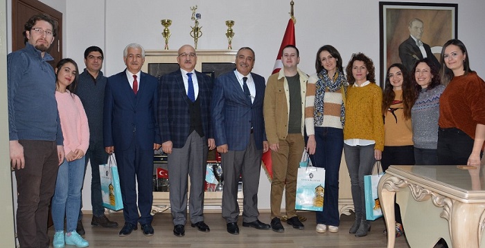 EĞİTİM ÇALIŞMALARI HAKKINDA GÖRÜŞTÜLER