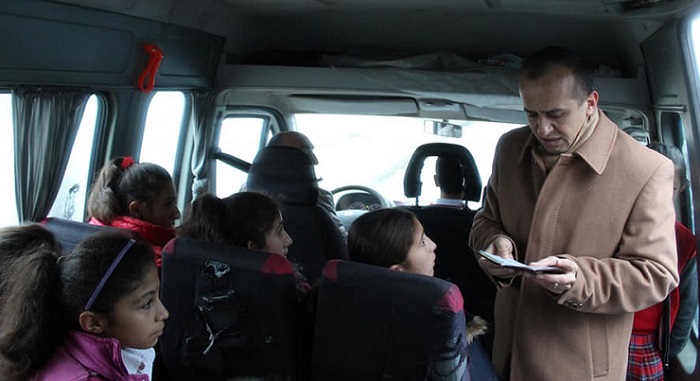 TAŞIMALI SERVİS ARAÇLARI DENETLENDİ