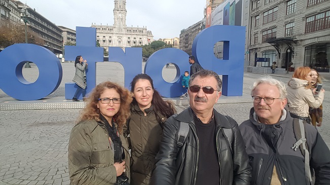 AB PROJESİ İÇİN PORTEKİZ’E GİTTİLER