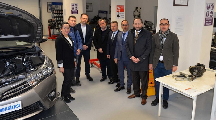 ÜNİVERSİTENİN OTOMOTİV BÖLÜMÜ GELİŞİYOR