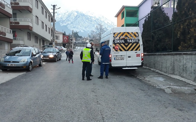 KARGI’DA OKUL ÇEVRELERİ EMNİYETTE