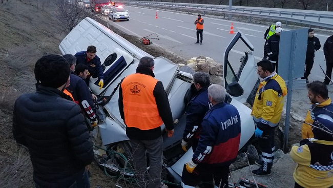 ÇORUM’DA ÖLÜMLÜ TRAFİK KAZASI