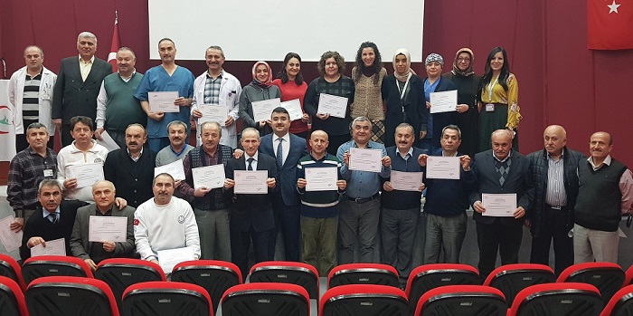 MESLEKTE 25 YILA TEŞEKKÜR BELGESİ