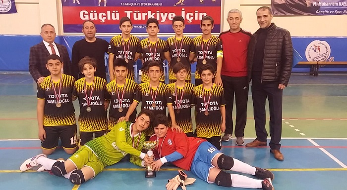 YILDIZ FUTSAL’DA İL BİRİNCİSİ OLDULAR