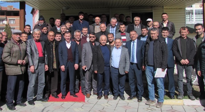 MECİTÖZÜN’DE ÜRETİCİLERLE GÖRÜŞTÜLER