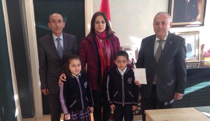 MİNİK ÖĞRENCİLERDEN ANLAMLI BAĞIŞ