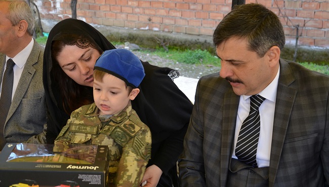 FIRAT KALKANI ŞEHİDİNE MEVLİT OKUTULDU