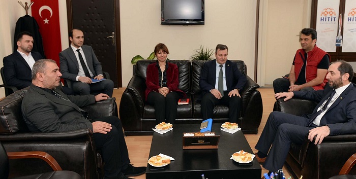 REKTÖR’DEN FEN EDEBİYATA VEDA ZİYARETİ