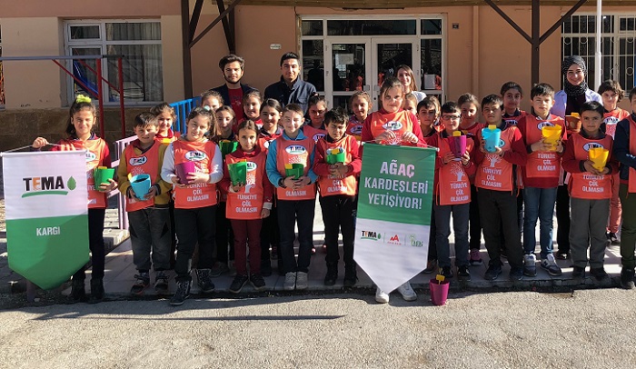 KARGI’DA AĞAÇ KARDEŞLİĞİ PROJESİ
