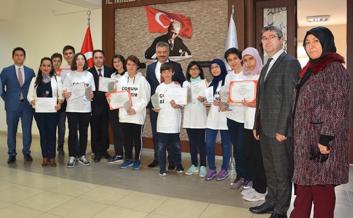 BİLSEM’İN BAŞARILI ÖĞRENCİLERİNE ÖDÜL