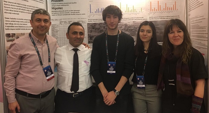 PROJE YARIŞMASINDA TEŞVİK ÖDÜLÜ ALDILAR